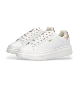 Liu Jo White tanned leather trainers