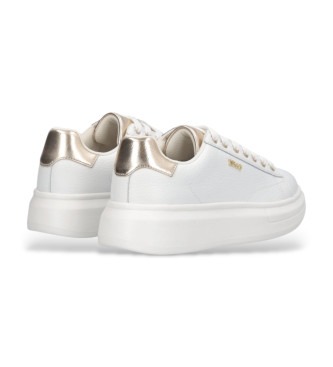 Liu Jo White tanned leather trainers