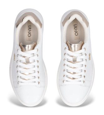 Liu Jo White tanned leather trainers