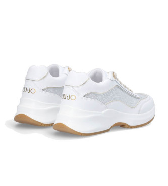 Liu Jo Sneaker Lily 15 in pelle bianca