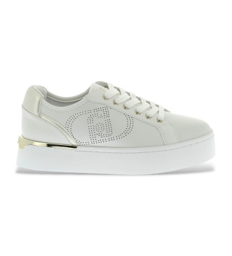 Liu Jo Zapatillas de piel Pretty blanco