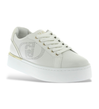 Liu Jo Zapatillas de piel Pretty blanco