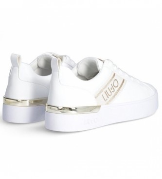 Liu Jo Sneakers Silvia 86 in pelle bianca
