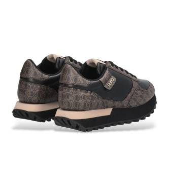 Liu Jo Trainers Evelyn 915 bruin, zwart