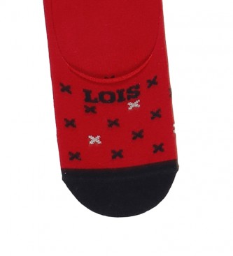 Lois Socks Excess red