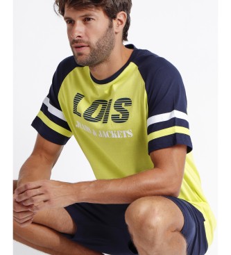 Lois Jeans Pajama Short Sleeve Faster lime