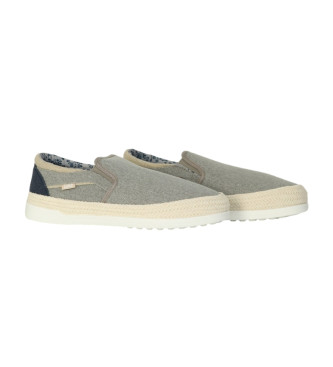 Lois Jeans Combined trainers with taupe jute