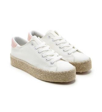 Lois Jeans Classic canvas trainers white