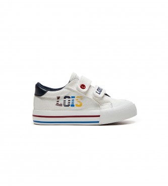Lois Sneakers bianche in tessuto