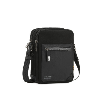 Lois Jeans Double compartment shoulder bag 314920 black