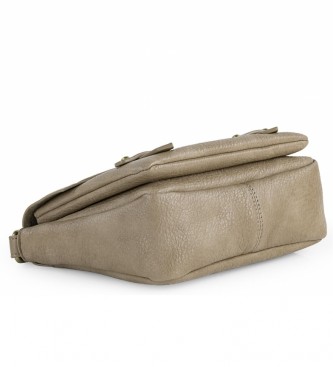 Lois Calgary beige messenger bag - 22x16.5x7.5cm 