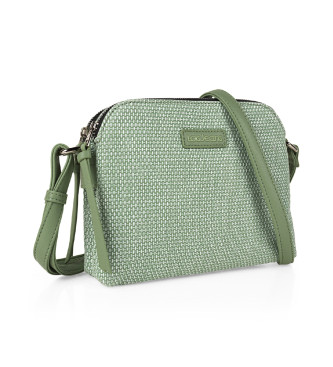 Lois Jeans Mentolovo zelena dvoprekatna torba za čez ramo 319283