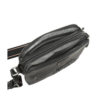 Lois Jeans Double compartment shoulder bag 319983 black