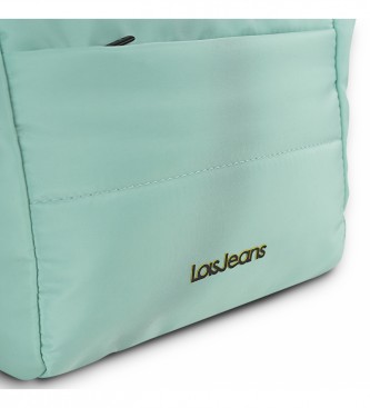 Lois Jeans 314672 saco de ombro verde aqua -30x18x12cm