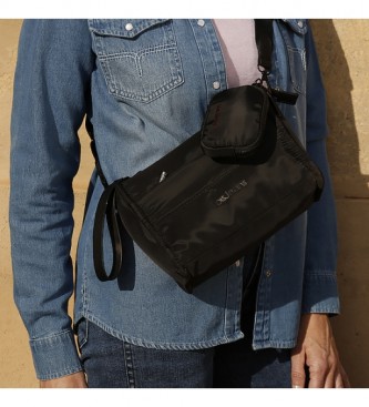 Lois Jeans Shoulder Bag 314672 black -30x18x12cm