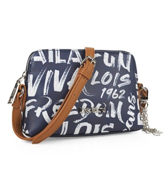 Lois Jeans Women's shoulder bag 316344 navy blue colour