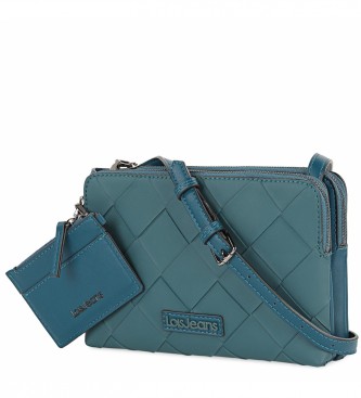 Lois Jeans LOIS Shoulder Bag with Matching Purse 311683 colour blue