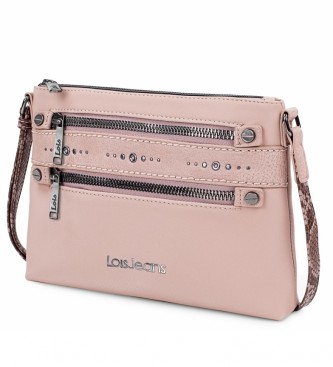 Lois Jeans 310044 pink shoulder bag 310044 -27x18x4cm- -27x18x4cm