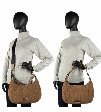 Lois Jeans Shoulder bag additional shoulder bag LOIS 316656 colour taupe