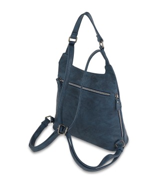 Lois Jeans Backpack bag 302677 navy blue colour
