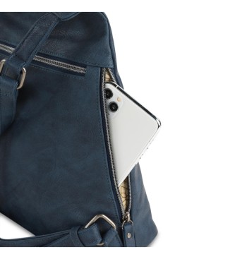 Lois Jeans Backpack bag 302677 navy blue colour