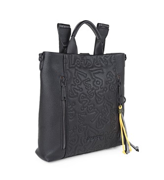 Lois Jeans Backpack bag 315799 black colour