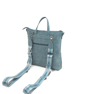 Lois Jeans 319999 blue denim backpack bag