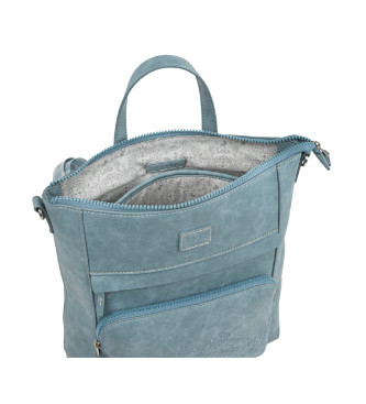Lois Jeans 319999 niebieski dżinsowy plecak
