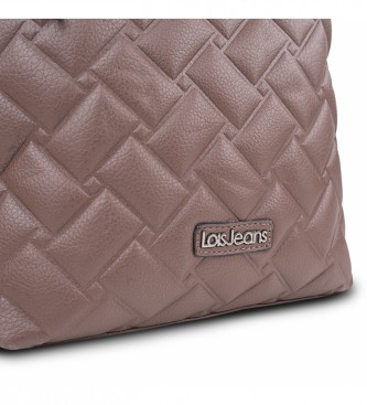 Lois Jeans Multifunktionel rygsk LOIS 316899 mrkebrun farve