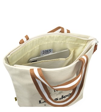 Lois Jeans Shopper bag 601703 beżowy