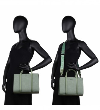 Lois Jeans Bolso Shopper verde -27x20x11,5cm-