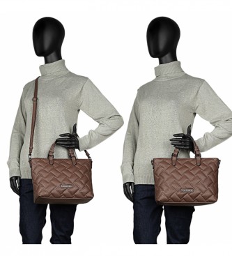Lois Jeans Brown shopper bag - 31x23x11cm