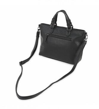 Lois Jeans Nakupovalna torba črna - 31x23x11cm