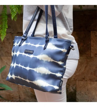 Lois Shopper bag 310881 blue -34x24x8cm