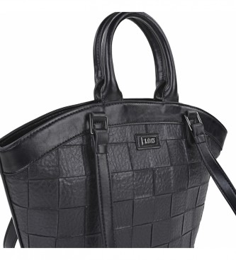Lois Jeans Double handle tote bag LOIS 316581 colour black