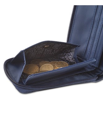 Lois Jeans Zip wallet 206409 colour blue