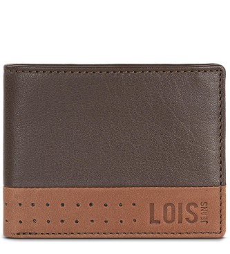 Lois Jeans Wallet 205401 brown-tan colour