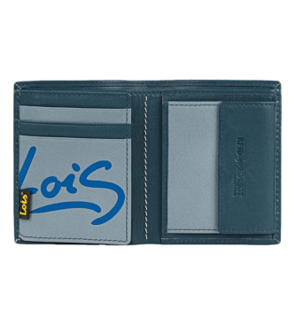 Lois Jeans Portafoglio 205520 colore blu-grigio