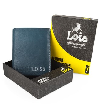 Lois Jeans Portemonnaie 205520 Farbe blau-grau