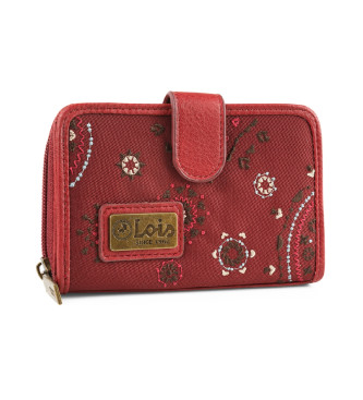 Lois Jeans Wallet purse 304414 maroon