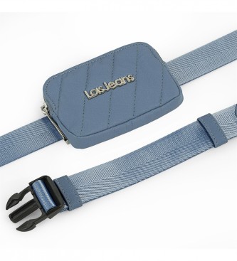 Lois Jeans Portefeuille pour femme Porte-clefs pour ceinture LOIS. 311102 couleur bleue
