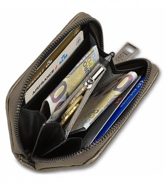Lois Jeans LOIS Portemonnaie mit Anti-Scanning-RFID-Sicherheitsblockierung 311726 Farbe dunkelsilber
