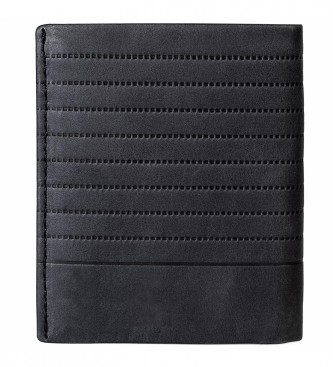 Lois Jeans Lederen portefeuille met binnenportefeuille en RFID-bescherming LOIS 202220 kleur zwart