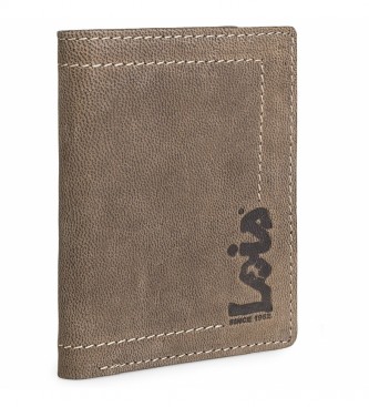 Lois Jeans Leather wallet purse 201518 brown -8x11 cm