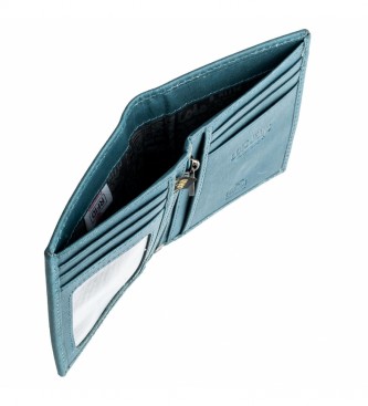 Lois Jeans Leather wallet purse 201718 blue -8x11 cm