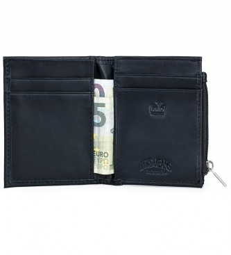 Lois Leather wallet purse 202053 black -8,3x10 cm