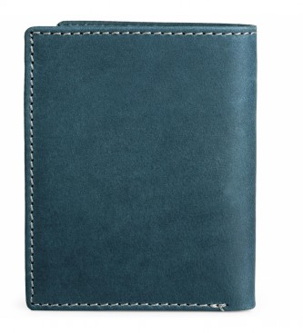 Lois Jeans Leder Brieftasche 201717 blau -10x8 cm