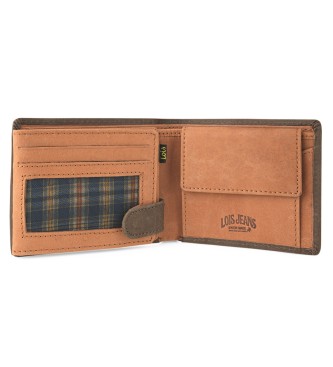 Lois Jeans Wallet 202812 brown