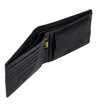 Lois Jeans Skórzany portfel RFID 202601 w kolorze czarnym