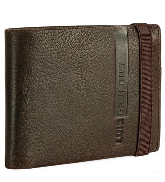 Lois Jeans Leder Brieftasche RFID 202611 Farbe braun